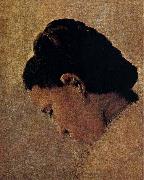 Georges Seurat Head Portrait of the Girl oil painting reproduction